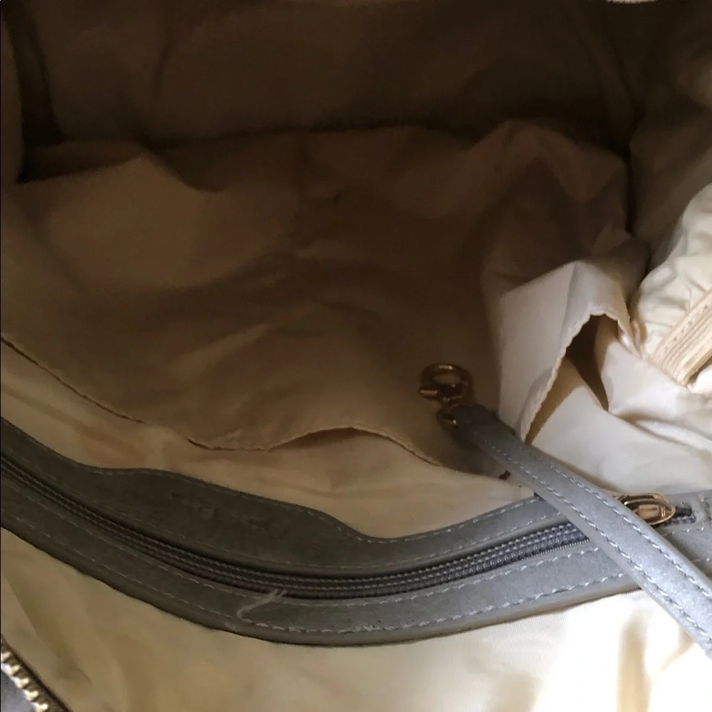 Miss Fong Gray Baby Bag Tote - Large Gray Diaper Bag